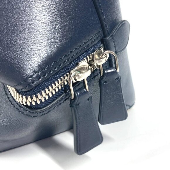 LOUIS VUITTON M52350 Trompe l'oeil Chain 2WAY Shoulder Bag Hand Bag Leather Navy - Picture 6 of 11